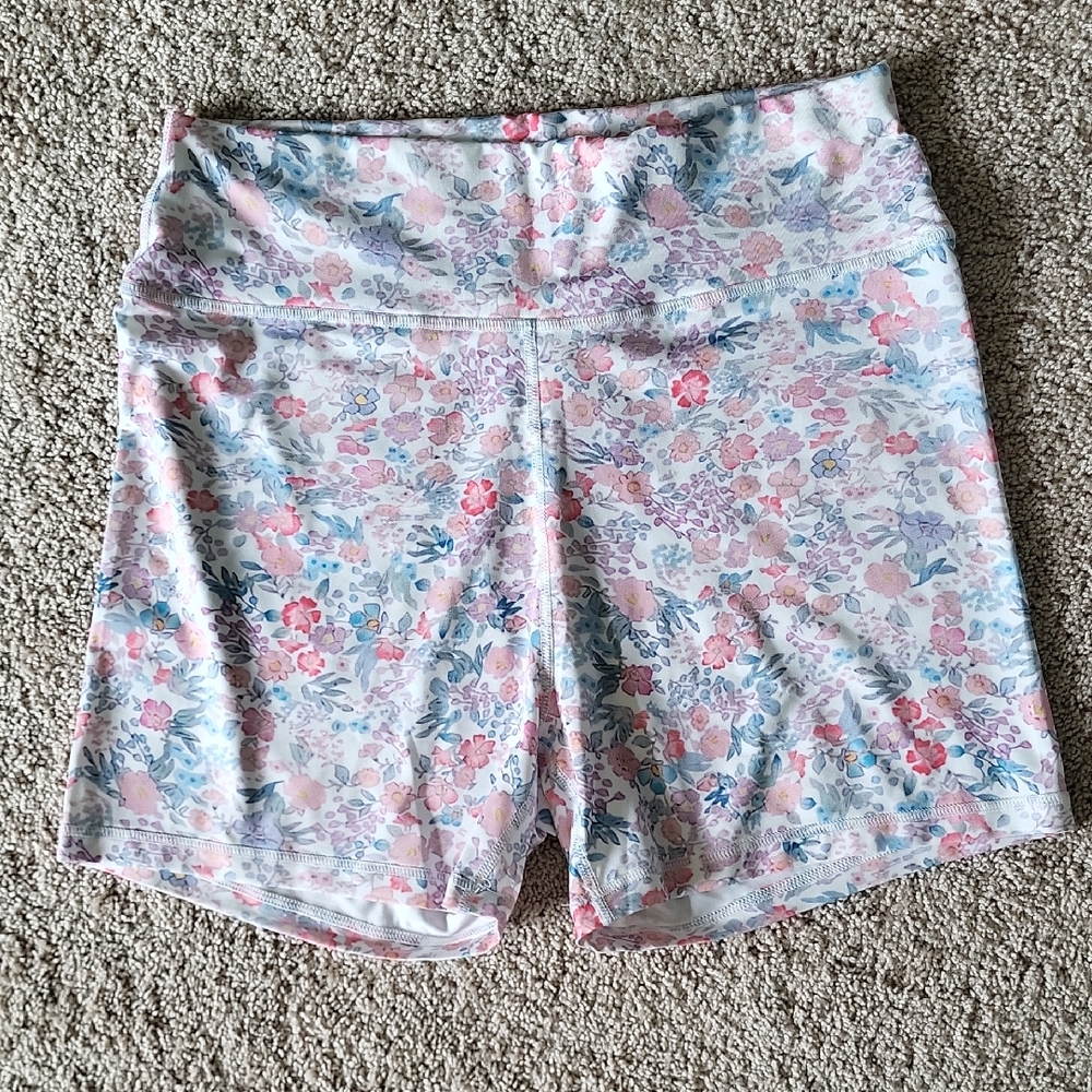 Floral Bike Shorts